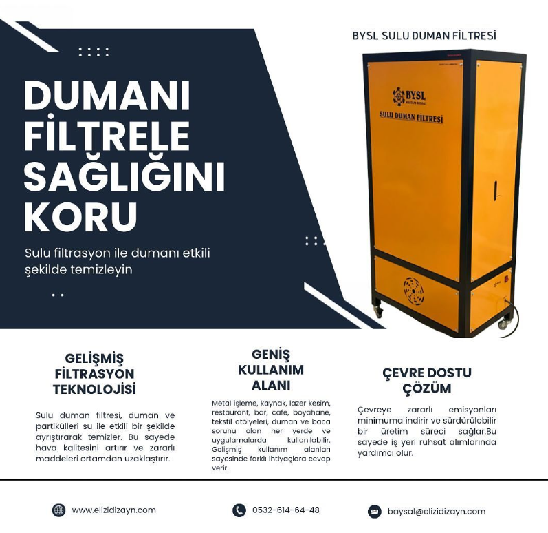 SULU DUMAN FİLTRESİ Broşürüdür
